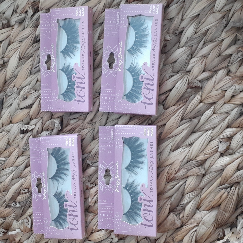Ioni Wispy Dramatic Mink Lashes 4pck